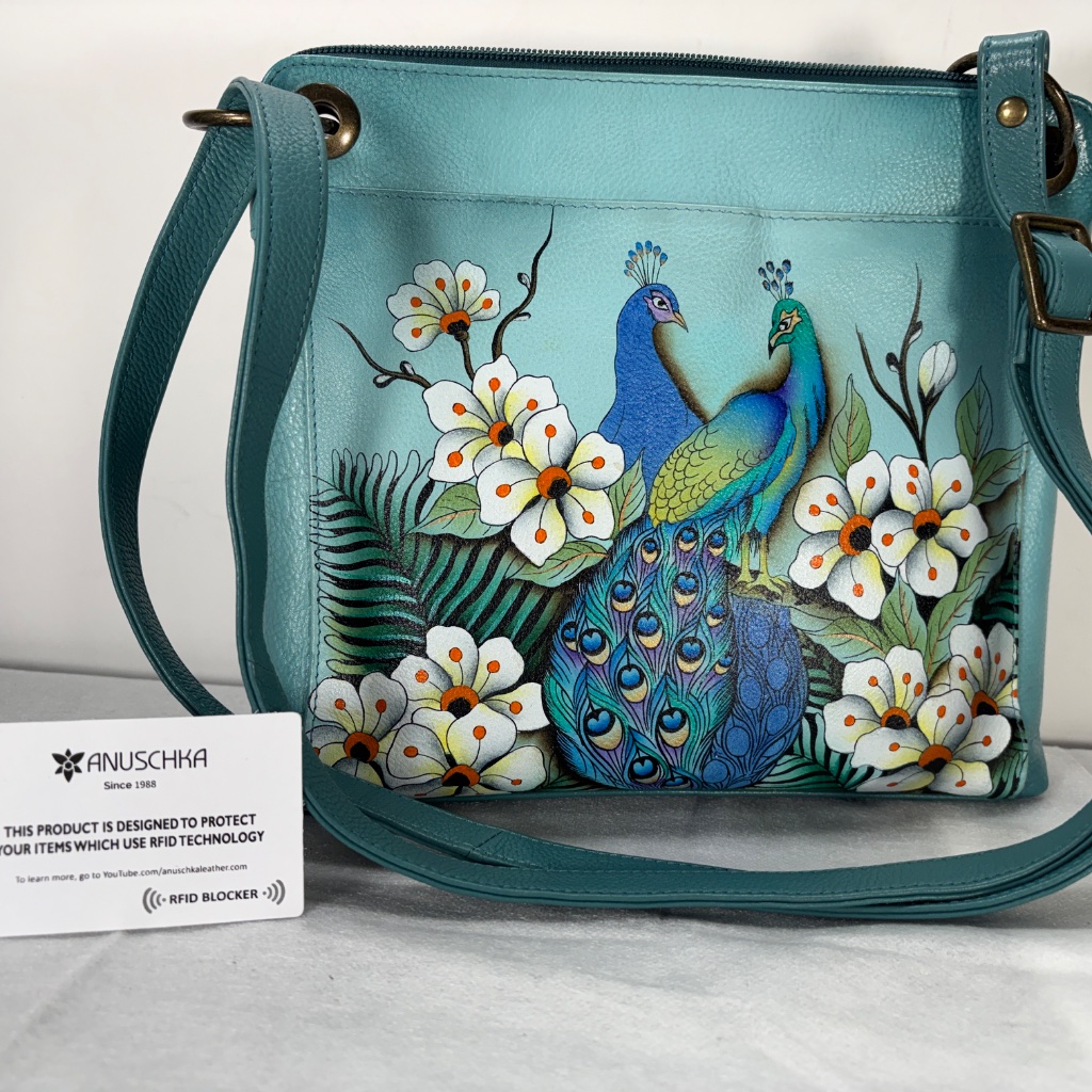 Anuschka Calcutta India-Nwt $328.00 Master Painting Took 8 Weeks